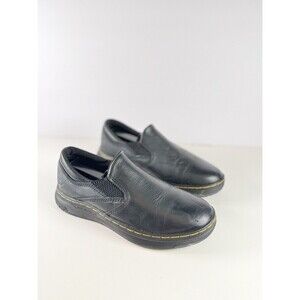 Dr Martens Mens Shoes Black Brockley Slip Resistant Electrical Hazard Work US 5